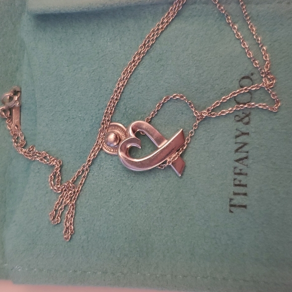 Tiffany new bagged boxed was mine never used gorgeous Paloma Picasso heart ❤️ - Picture 2 of 6